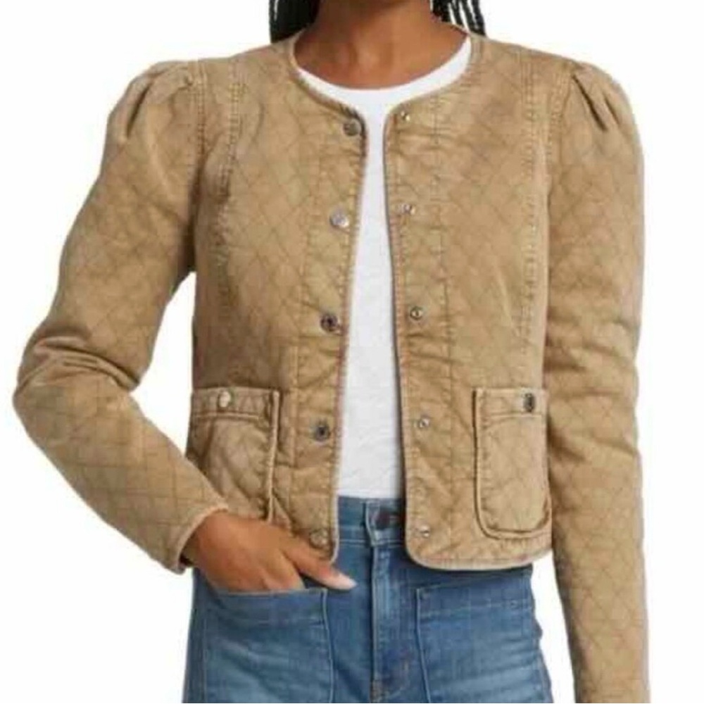 Veronica BearTan Quilted Women's Jacket